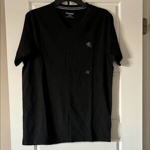 NWT Express Men's Black V-Neck Tee size M